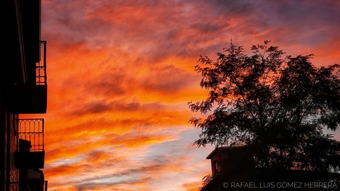 Cielo de sangre